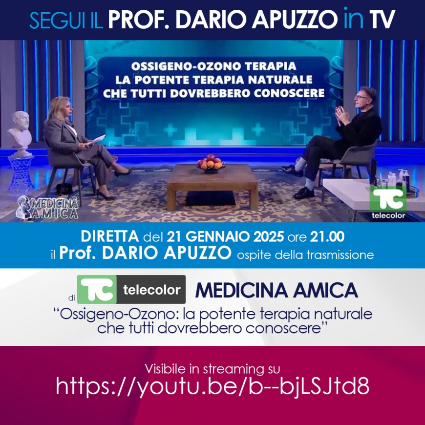 Intervista al Prof. Dario Apuzzo del 21 GENNAIO 2025 su Telecolor. In streaming su Youtube